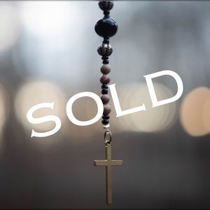 *** SOLD Cross Car Charm